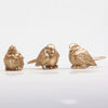 VOGEL 3 ASS M 8X3.5X5 CM GOLD