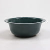 PLANTENSCHAAL M ZINK D28 H9 CM OLIJF GROEN