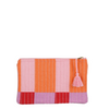 Tas kariert rot - L13xB21cm