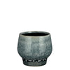 Monta Topf rund d.blau - h13xd14cm