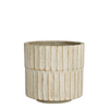 Apiro Topf rund Off-White – H19xB20cm