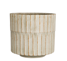 Apiro Topf rund off-white - H25,5xT27,5cm