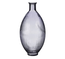 Firenza Vase aus recyceltem Glas fliederfarben - h59xd29cm
