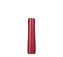 Xandra einzelne Blume Vase d.rot - h30.5xd7cm - Glas