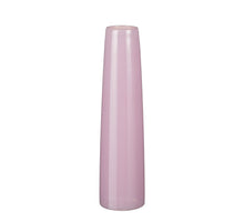 Xandra einzelne Blumenvase flieder - h37.5xd10cm - Glas