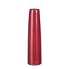 Xandra einzelne Blume Vase d.rot - h37.5xd10cm - Glas