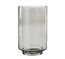 Pascal Vase Glas grau - h36xd22cm