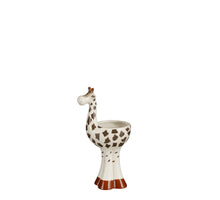 Lustige Giraffe weiß - l12xb8xh22cm