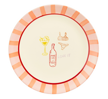 Magnettafel orange – H 4xd35,5 cm