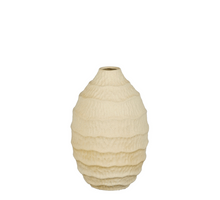 Agosta Vase beige - H28xT18cm
