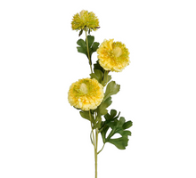 Pompon gelb Real Touch - l77cm