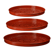 Medina-Tablett rot 3er-Set – H3xT40cm