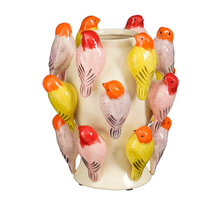 Birdy Vase weiß - H27xT23cm