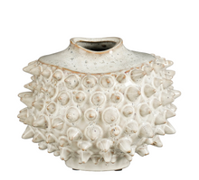 Spike Vase weiß – H19xT24,5cm