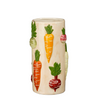 Vase Wurzel weiß - H22xT12cm