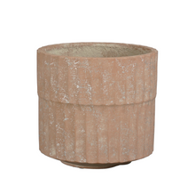 Apiro Topf rund rosa - H21xB22,5cm