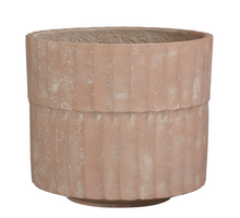Apiro Topf rund rosa - H27xB31cm