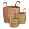 Dallas Korb rosa 3er-Set – H34xT36cm