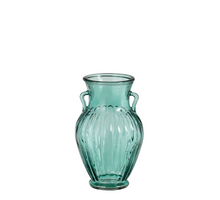 Zeus Vase Glas Grün - H20xT12cm