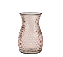 Vigo Vase Glas Rosa – H25xT15cm
