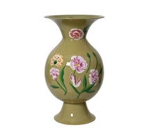 Vase Eisen grün 26cm x 45cm