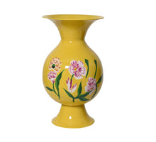 Vase Eisen gelb 26cm x 45cm