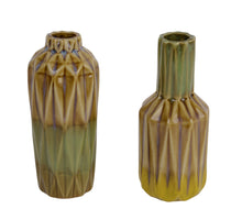 Vase Porzellan 2-fach sortiert 6,5 cm x 15,5 cm