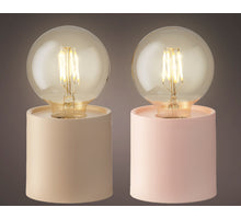 LED-Tischlampe Kunststoff innen 2 sortiert warmweiß H16.5 D8.5cm