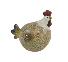 Hahn 15,5x10,5x15cm Keramik