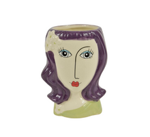 LADY POT KERAMIK D9X12H BORDEAUX