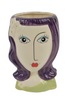 LADY POT KERAMIK D12X17H BORDEAUX