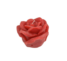 Kerze/Rosenduft D12X10H Rot