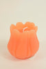 Duftkerze/Tulpenduft D12X10H Orange