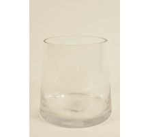 GLASVASE ANTICON D17,5X15H TRANSPARENT