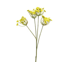 Frühlingsblumen-Spray grün 63cm