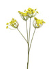 Frühlingsblumen-Spray grün 63cm
