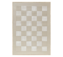 Schilderij squares beige 60x80cm