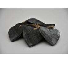 Houten hart 10x10cm 10stk naturel