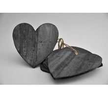 Houten hart 25cm 5pc natural