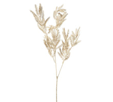 Mimose Spray metallisch gold 74cm