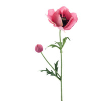 Anemone Spray Mina rosa 63cm