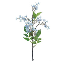 Wildrose Spray blau 52cm