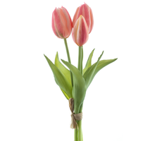 Real Touch Jan Steen Tulpe Bündel Sally x3 rosa 25cm