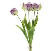 Real Touch Papagei Tulpe Bündel Sally x5 lila 40cm