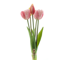 Real Touch Triumph Tulpe Bündel Sally x5 rosa 29cm