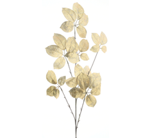 Prunus-Blattspray Gold 94cm