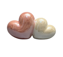 HEART DECO 16X5,4X8,5H WHITE/PNK