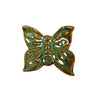 SCHMETTERLING KERAMIK D7,5 HELLGRÜN