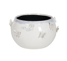 SCALE CERAMIC D35,5X19,5H WHITE BUTTERFLY