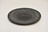 Rundes flaches Brett Grau 20x2cm